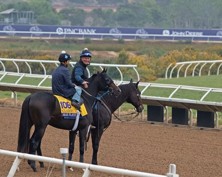 Max Player before working Nov. 1 at Del Mar