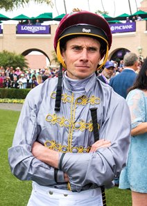 Ryan Moore at this year's Breeders' Cup at Del Mar