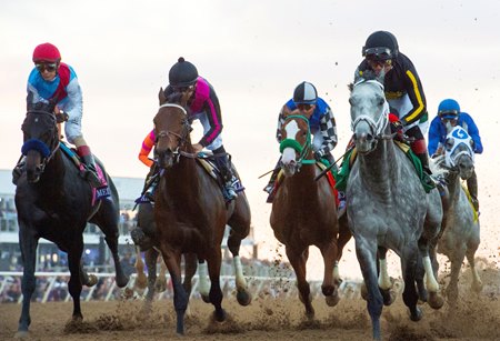One year after winning the Breeders' Cup Dirt Mile, Knicks Go captured the 2021 Breeders' Cup Classic at Del Mar