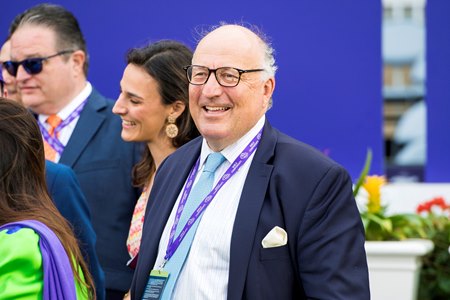 Christophe Clement in 2021 at Del Mar