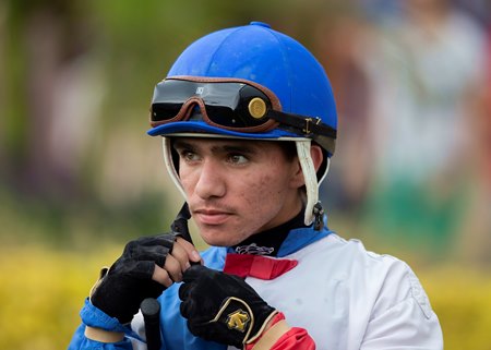 Apprentice jockey Diego Herrera