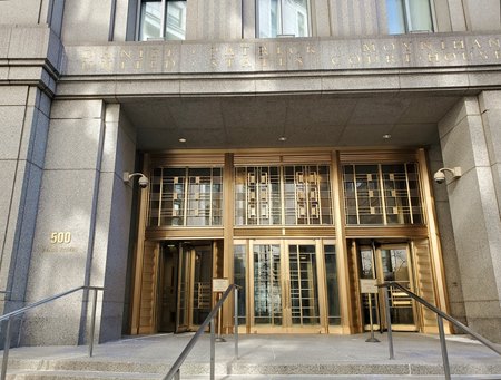 Jury selection in the trial of Seth Fishman and Lisa Giannelli is underway at the Daniel Patrick Moynihan United States Courthouse in Manhattan, N.Y.