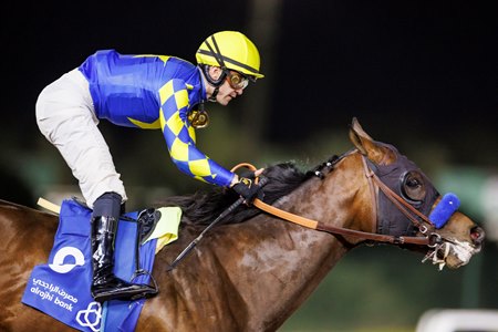 Pinehurst wins the Saudi Derby at King Abdulaziz Racecourse