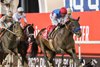 Country Grammer (Bob Baffert – Lanfranco Dettori) wins the Dubai World Cup Sponsored By Emirates Airline, Thoroughbred Group 1, at the 26th Dubai World Cup on March 26, 2022