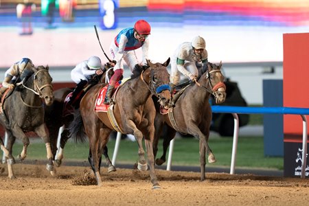Country Grammer wins the Dubai World Cup at Meydan