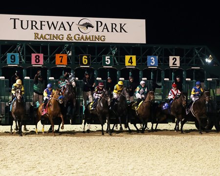 Racing at Turfway Park