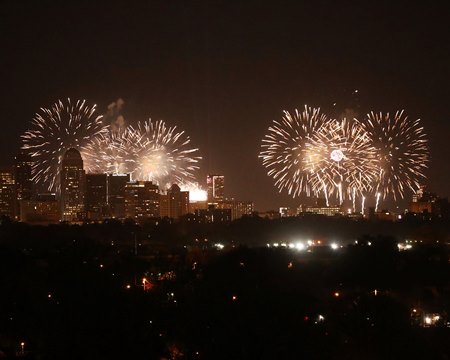 The Thunder Over Louisville fireworks