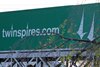 twinspires.com signage on the starting gate