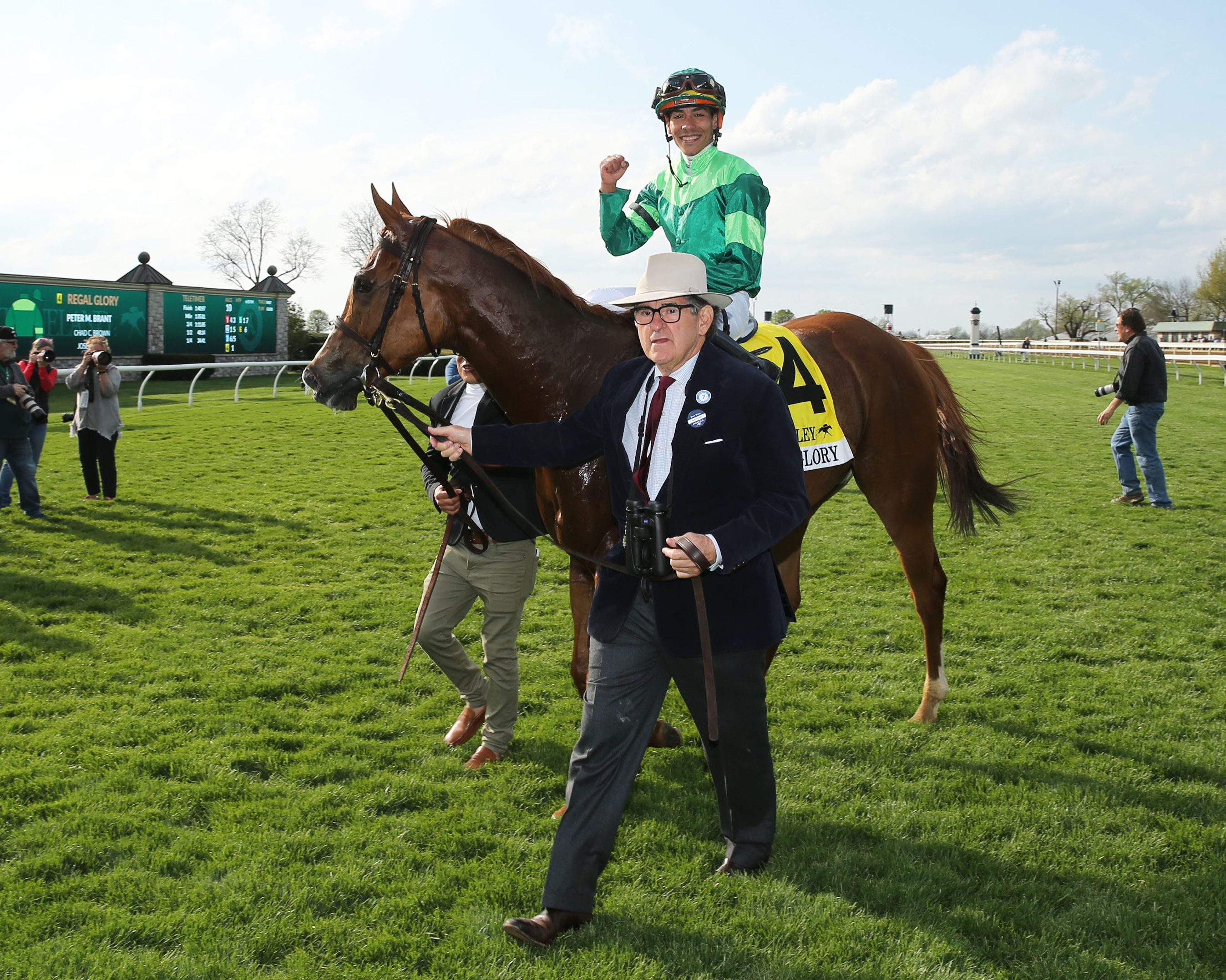 Brant s High Class Trio Leads Small Cast in Just a Game BloodHorse