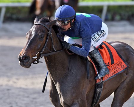 Kathleen O. wins the 2022 Gulfstream Park Oaks at Gulfstream Park