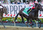 Early Voting with Jose Ortiz wins the Preakness Stakes (G1) at Pimlico Racecourse on May 21, 2022.