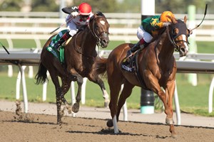 Arzak wins the Jacques Cartier Stakes at Woodbine Racetrack