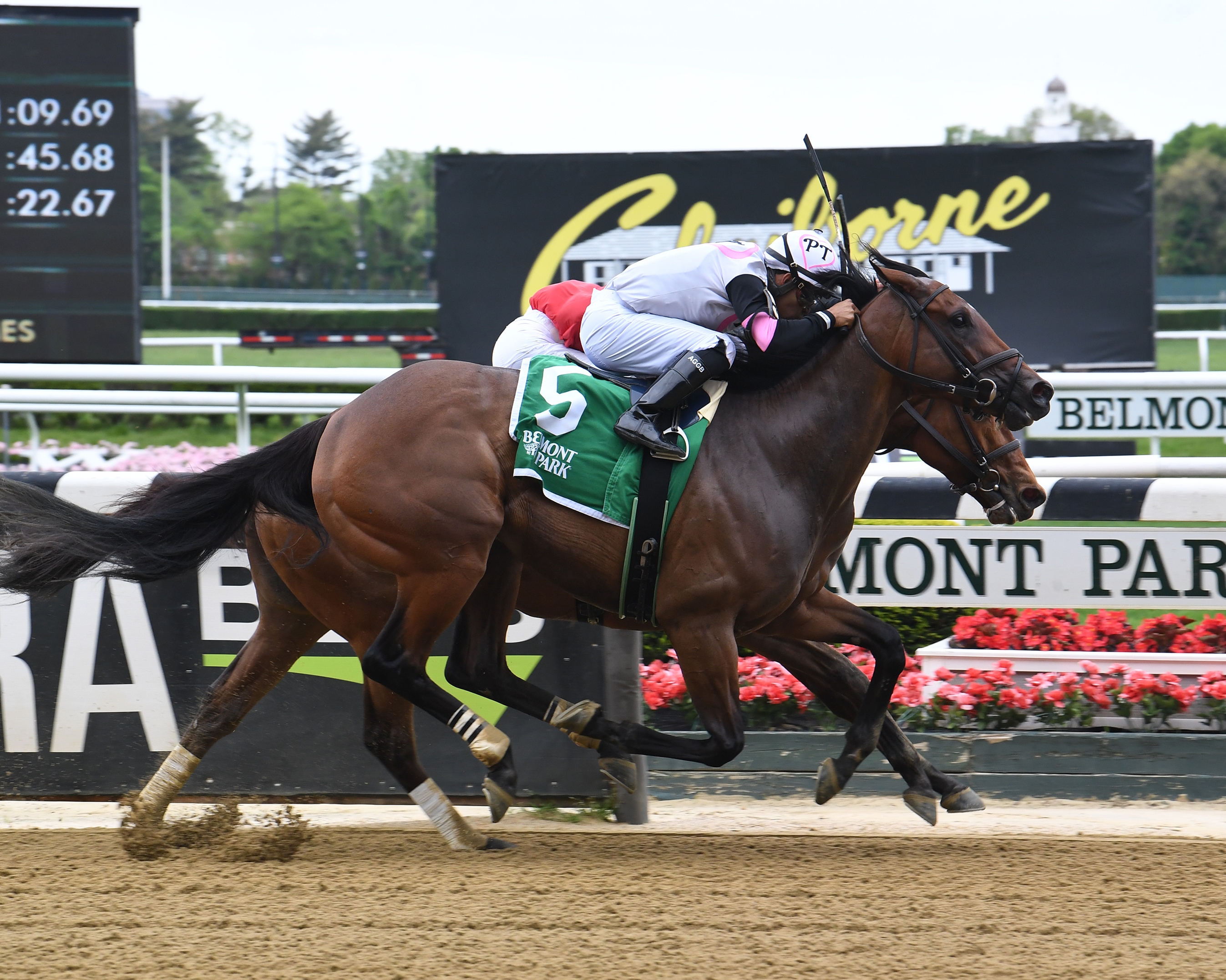 Bella Sofia Noses Out Frank s Rockette in Vagrancy BloodHorse