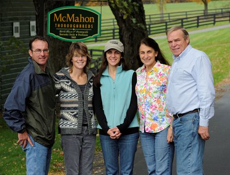 (L-R) John and Kate McMahon, Tara Letzring, Anne and and Joe McMahon