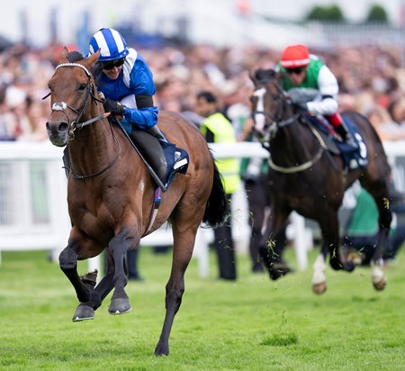 Hukum wins the Coronation Cup at Epsom 