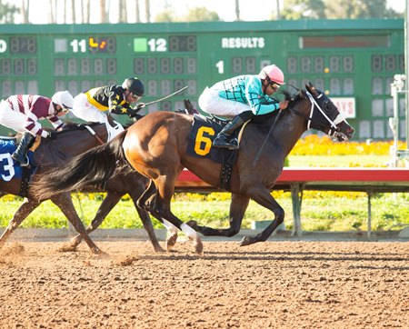 Rose Girl breaks her maiden at Los Alamitos Race Course