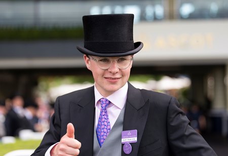 Joseph O'Brien at Ascot Racecourse