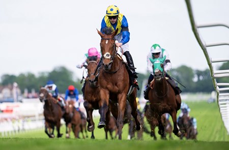 Desert Crown wins the 2022 Derby at Epsom