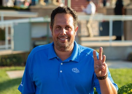 Trainer Phil D'Amato won three races June 18 at Santa Anita Park