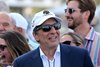 Al Gold at Monmouth Park on July 23, 2022 after Cyberknife won the 55th Running of the Haskell Stakes (GI). 