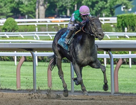 Artorius wins the Curlin Stakes at Saratoga Race Course