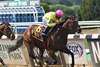 Hot Peppers wins the 2022 Victory Ride Stakes at Belmont Park