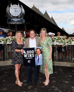 Tom Amoss at Saratoga 