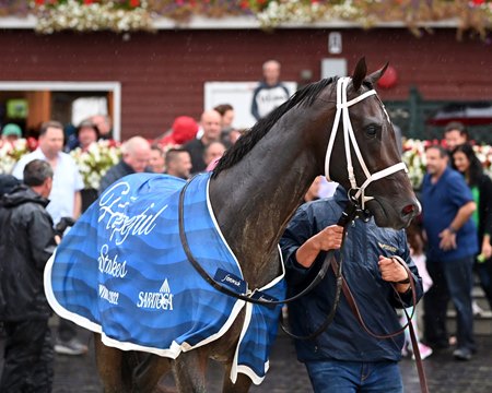 Forte wins the Hopeful Stakes at Saratoga Race Course