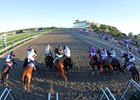 The start of the 41st Running of the Pennsylvania Derby (GI) at Parx on September 24, 2022. Photo By: Chad B. Harmon