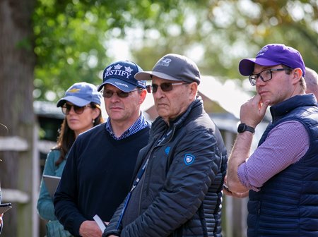 Team Coolmore size up yearlings on offer at Book 1 of the Tattersalls October Sale