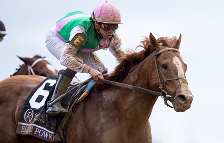 Elite Power wins the 2022 Breeders' Cup Sprint at Keeneland
