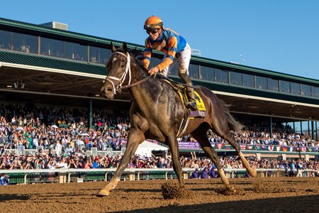 Forte wins the 2022 Breeders' Cup Juvenile at Keeneland