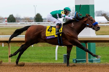 Flightline wins the Breeders' Cup Classic at Keeneland