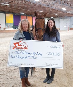 The Children's Theraplay received a donation from ITA in 2022