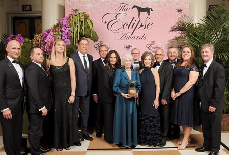 The connections of Horse of the Year Flightline at the 2022 Eclipse Awards