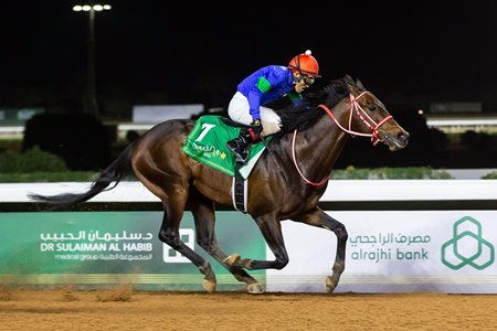 Panthalassa wins the 2023 Saudi Cup at King Abdulaziz Racecourse