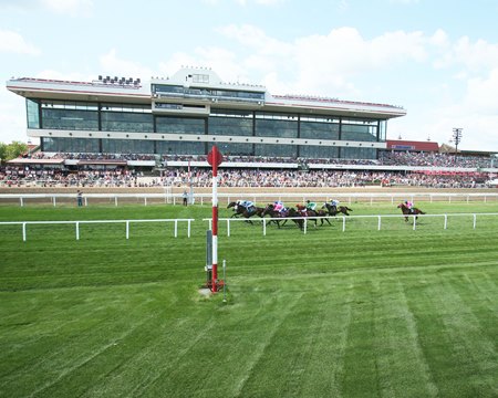 Racing at Canterbury Park