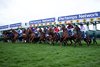 Runners break for the first race of the British Turf Season , the 5f Brocklesby Stakes
Doncaster 1.4.23 Pic: Edward Whitaker
