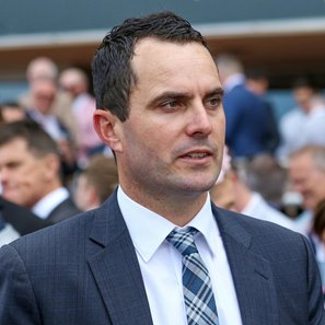 Trainer Andrew Forsman seeks his first solo win in the Caulfield Cup at Caulfield Racecourse