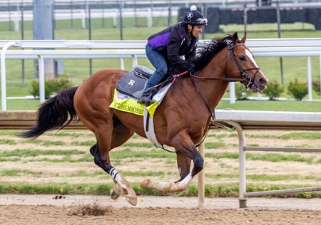 Cyclone Mischief works April 29 at Churchill Downs