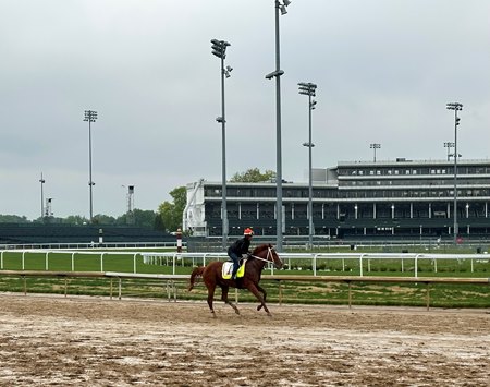 Mage training May 9 at Churchill Downs