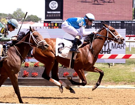 Kristinachrysalis breaks her maiden at Pimlico Race Course