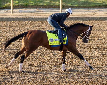 Verifying trains May 4 at Churchill Downs 