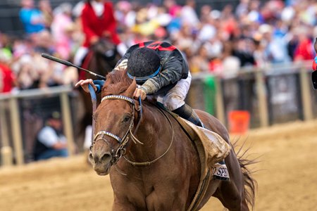 Rattle N Roll captures the Pimlico Special Stakes at Pimlico Race Course
