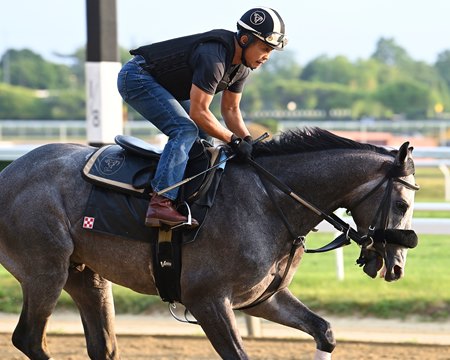 Arcangelo trains June 3 at Belmont Park