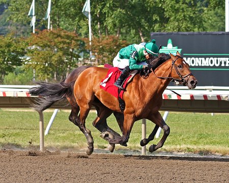 Army Times breaks his maiden at Monmouth Park 