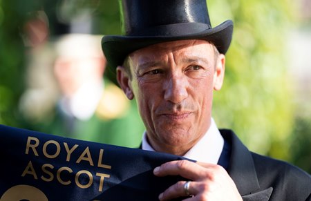 Frankie Dettori at Ascot Racecourse