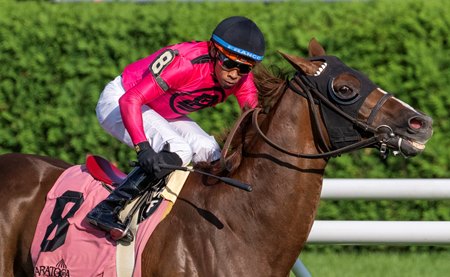 Channel Maker wins the 2023 Bowling Green Stakes at Saratoga Race Course