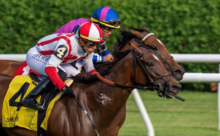 McKulick wins the Glens Falls Stakes at Saratoga Race Course