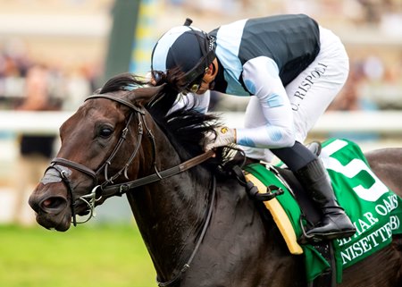 Anisette wins the Del Mar Oaks at Del Mar
